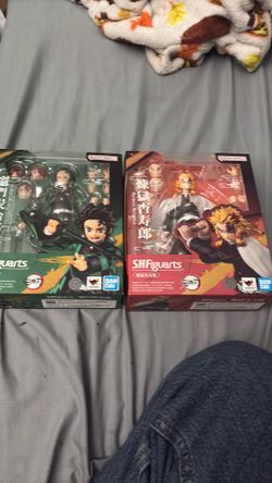 Shfiguarts Tanjiro and Shf rengoku (PLEASE READ DESCRIPTION)