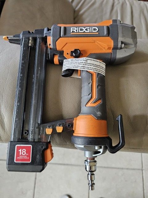 Brand New RIDGID
Pneumatic 18-Gauge 1-1/2 in. Finish