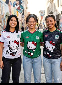 Hello Kitty x Mexico Soccer Jersey