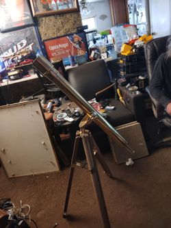 Brass telescope