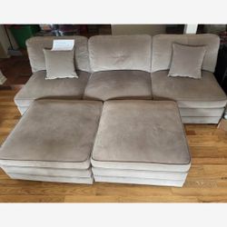 Taupe Sectional 5 Piece 