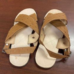 Huarache De Piel Exotica Original 