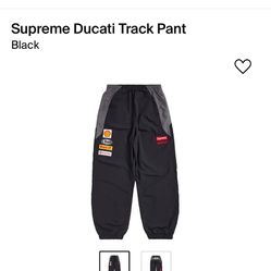 Supreme Ducati Track Pants Size Large 