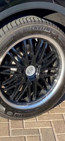 Tires with wheels.  R20