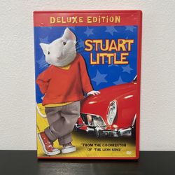 Stuart Little DVD Deluxe Edition Hugh Laurie Geena Davis EB White Movie 1999
