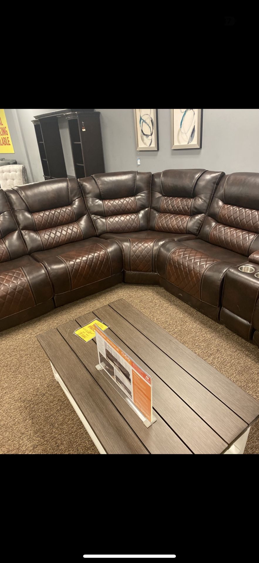 3-PC RECLINING SECTIONAL