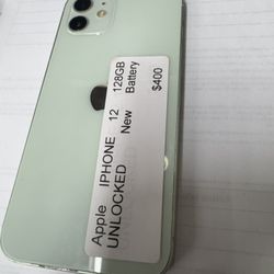 Apple iPhone 12 128gb New Battery Unlocked
