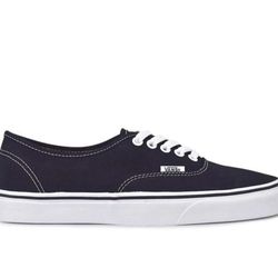 Men’s Vans Authentic Black Size 8 VN000EE3BLK New In Box Shoe Shoes Skate