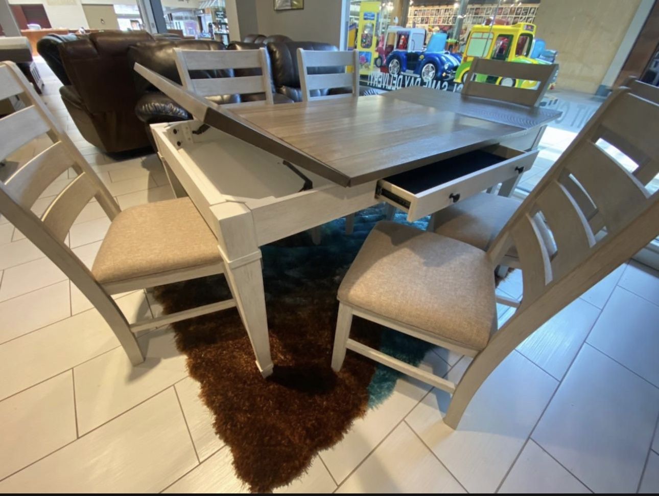 MODERN NEW JESSICA DINING SET ON SALE ONLY $599. IN STOCK SAME DAY DELIVERY π EASY FINANCING