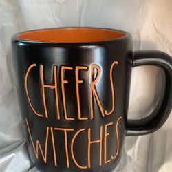 Rae Dunn Cheers Witches Mug