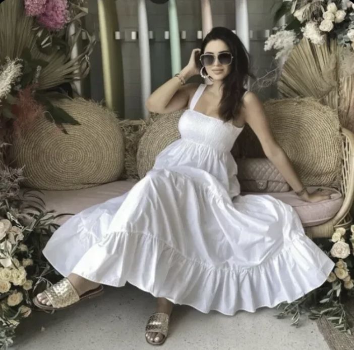 zara white frill dress RUFFLED POPLIN - Featuring ruffles and sequin details. Zara white satin mini dress