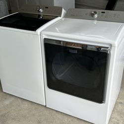 XL Washer And Electric Dryer! Maytag! 