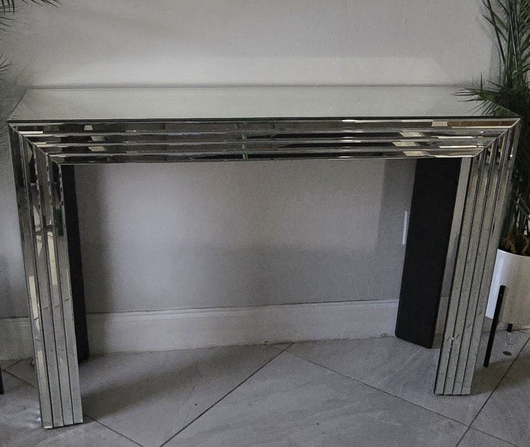 Mirrored Console Table