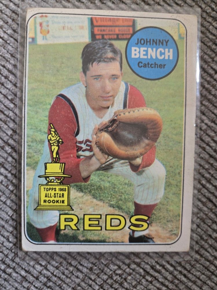Johnny Bench Hof Rookie Card