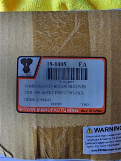 Compesator retainer