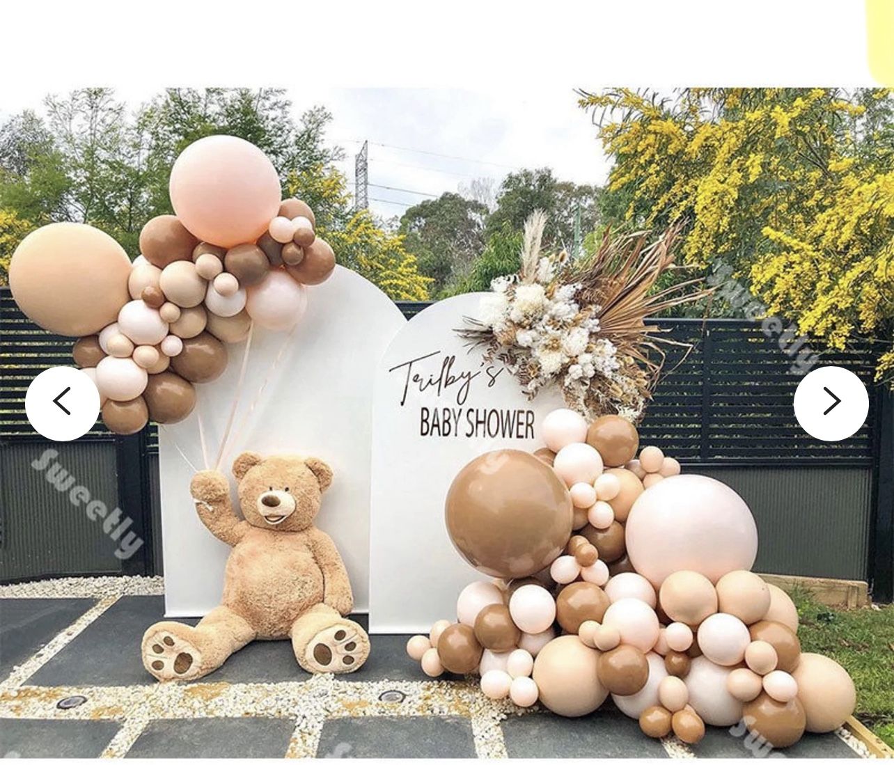 BALLOON Garland Baby Shower (balloons Only)
