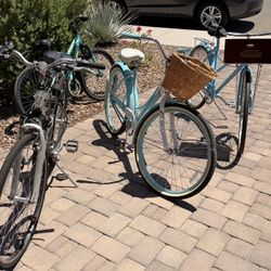 🚲 4 Bicycles + Wall Storage Rack + Tyger Car Rack + Floor Pump – Complete Family Bike Package