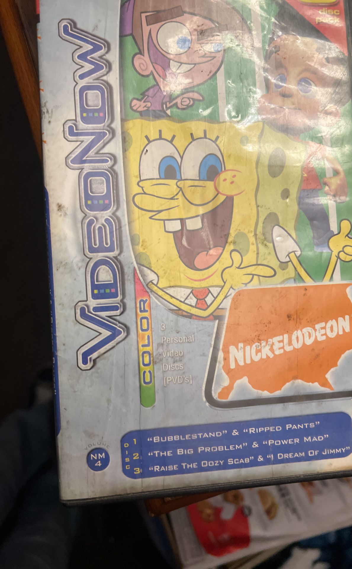 SpongeBob SquarePants nickelodeon videos in good shape