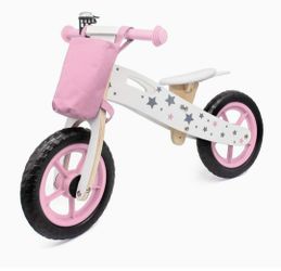 Girls Pink Balance Bike 
