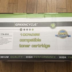Greencycle Black Toner Cartridge.