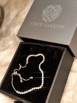 Vince Camuto adjustable tennis bracelet