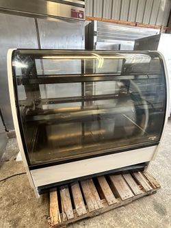 commercial refrigerated deli case cooler