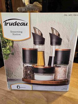 Trudeau Lazy Susan Seasoning Station $30