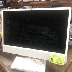 Apple 24" iMac with M1 Chip (Mid 2021, Silver) - $799.98  