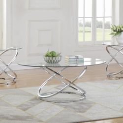 Glass Coffee Table Sets $39 Down 