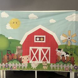 Farm Theme Back Drop