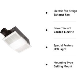 NuTone 765H80L - Bath Fans Exhaust Fans