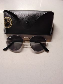 Ray Ban round metal sunglasses RB3447 Blk. Lenses