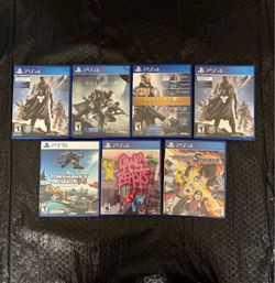 PS4 + PS5 Game Bundle – 7 Games Total