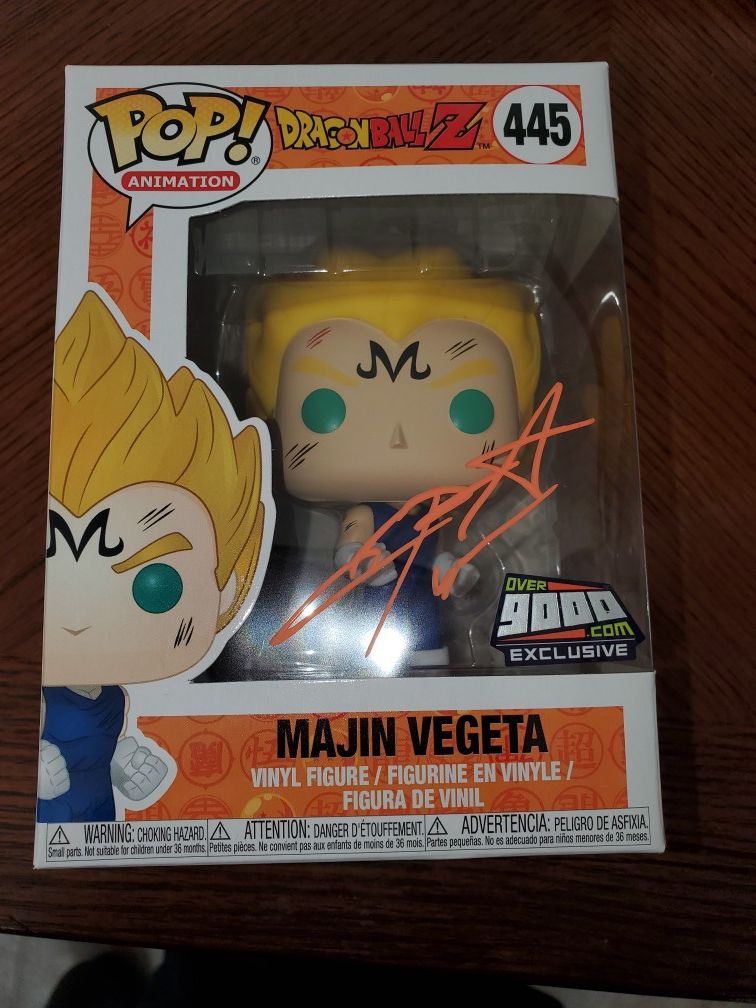 Majin Vegeta signed