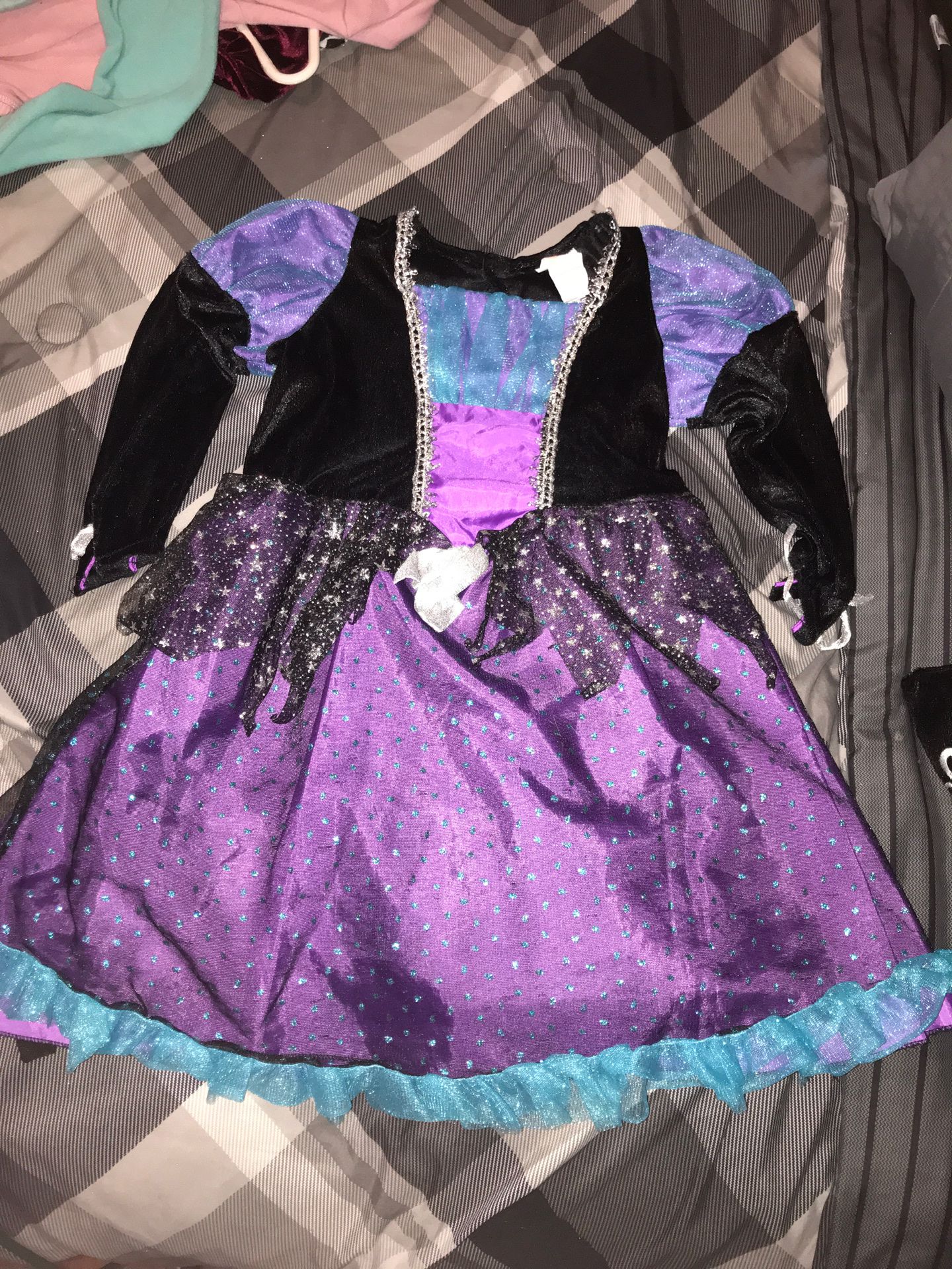 Kids size small witch dress up Halloween or just dress up costume