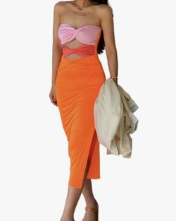 Y2K Strapless dress