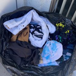 XL Bag Of Used Kids And Adult Clothes