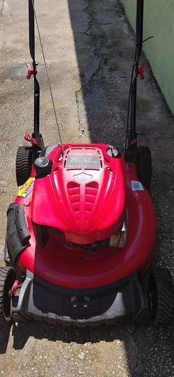 Troy bilt 21" 190cc /6.75 lawnmower used