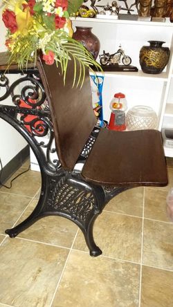 Restore antique student desk