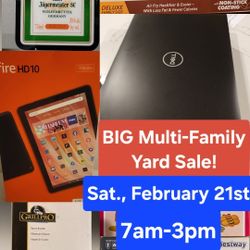 BIG Multi- Family Yard Sale