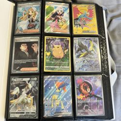 Pokemon Cards Binder Collection And 4 Slabs