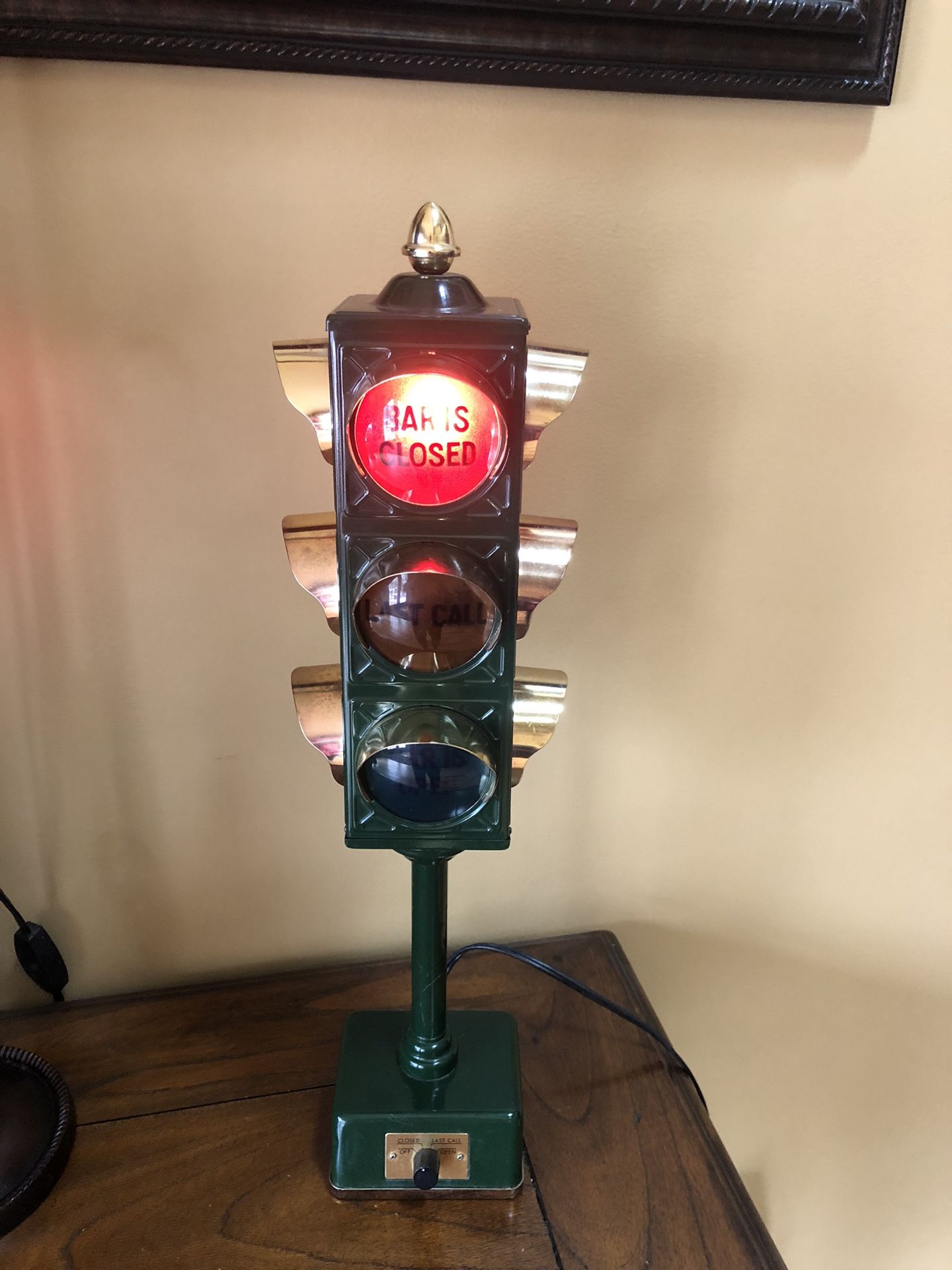 Vintage 1960s Bar Street Light