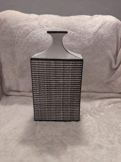 Black and White Ceramic Decorative Vase