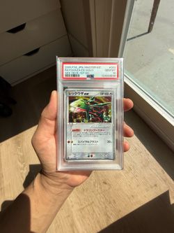 Grail Japanese Rayquaza Master Deck 1st Edition PSA 10