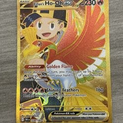 Ethan's Ho-Oh ex 239/182 Sv10: Destined Rivals Holo