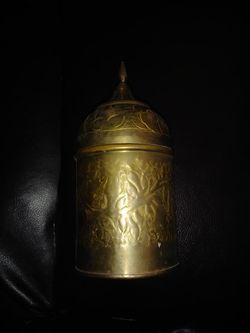 Copper store tea/coffee/ herb dispenser
