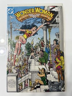 Wonder Woman #14 DC Comics DC Universe Perez Wein Patterson Signed Comic Book