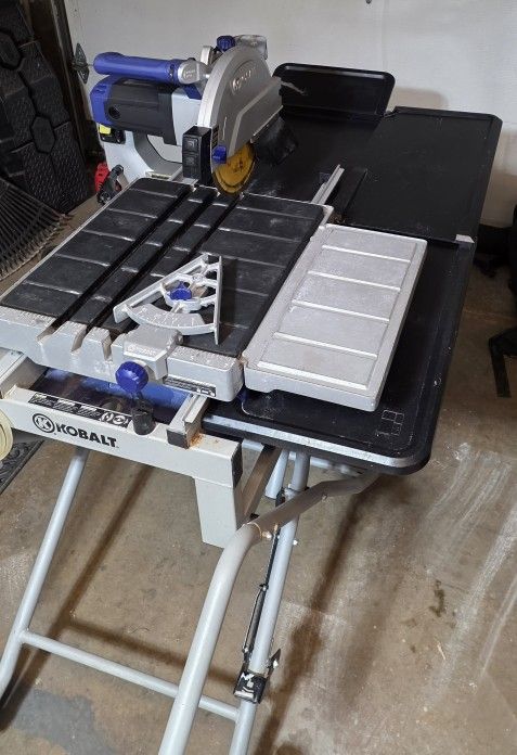 Kobalt 10" Wet Saw With Stand $550.00 Obo
