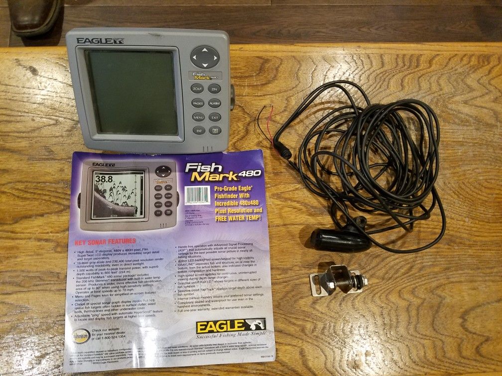 Eagle Fish Mark 480 With Transducer