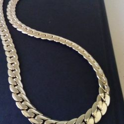 Gold 18k Plated Chain Necklace 